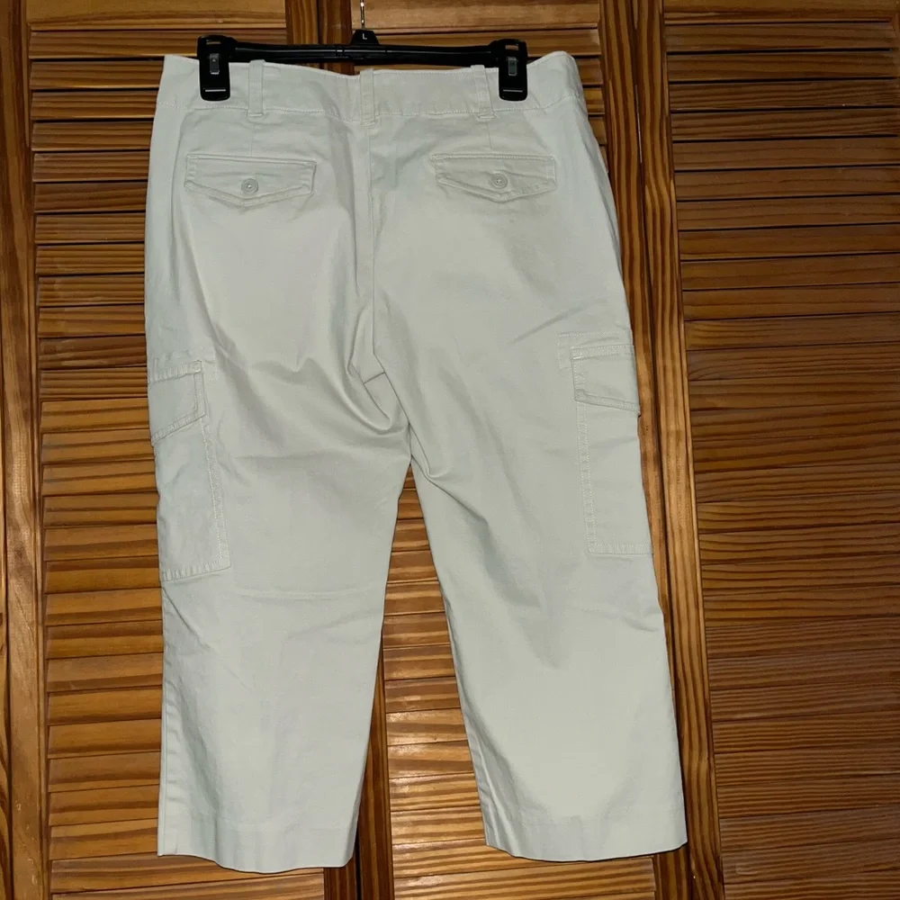 Talbots Tan Signature 6 Petite‎ Cropped Pants